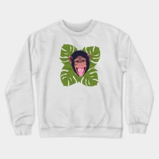 Happy Monkey Crewneck Sweatshirt